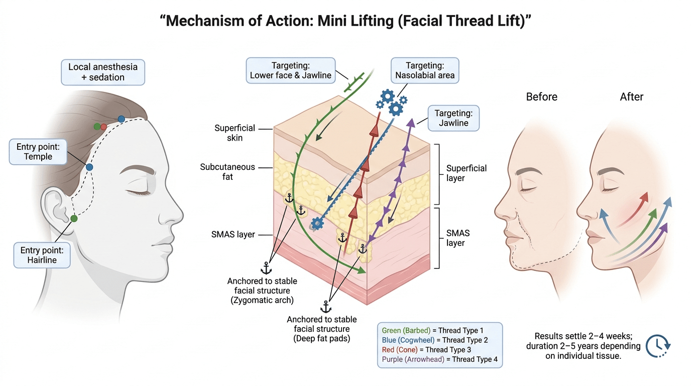 the Face Lift (Mini Lifting)